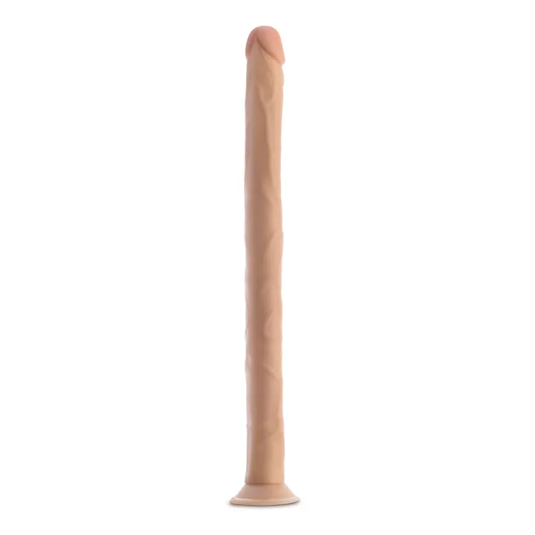 19 in. Realistic Dildo Beige 19 in. Realistic Dildo Beige