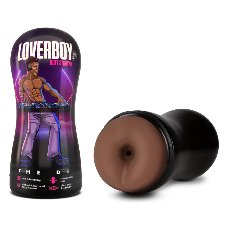 Loverboy The DJ Self-Lubricating Anal Stroker Brown Loverboy The DJ Self-Lubricating Anal Stroker Brown