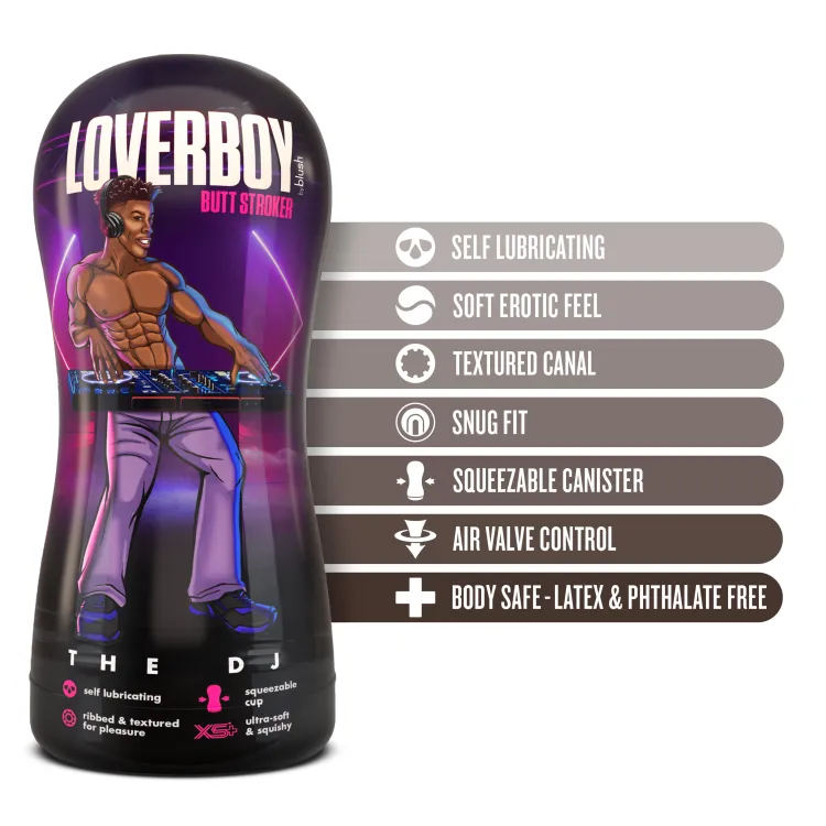 Loverboy The DJ Self-Lubricating Anal Stroker Brown Loverboy The DJ Self-Lubricating Anal Stroker Brown