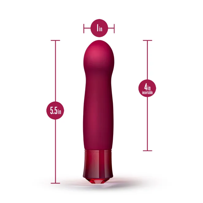 Classy Silicone Vibrator with 10 Functions & Warming Feature