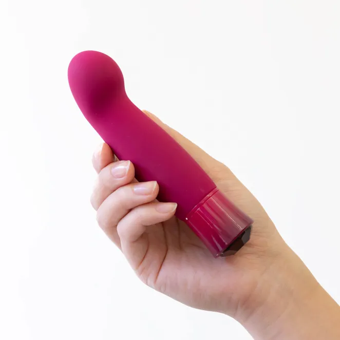 Classy Silicone Vibrator with 10 Functions & Warming Feature