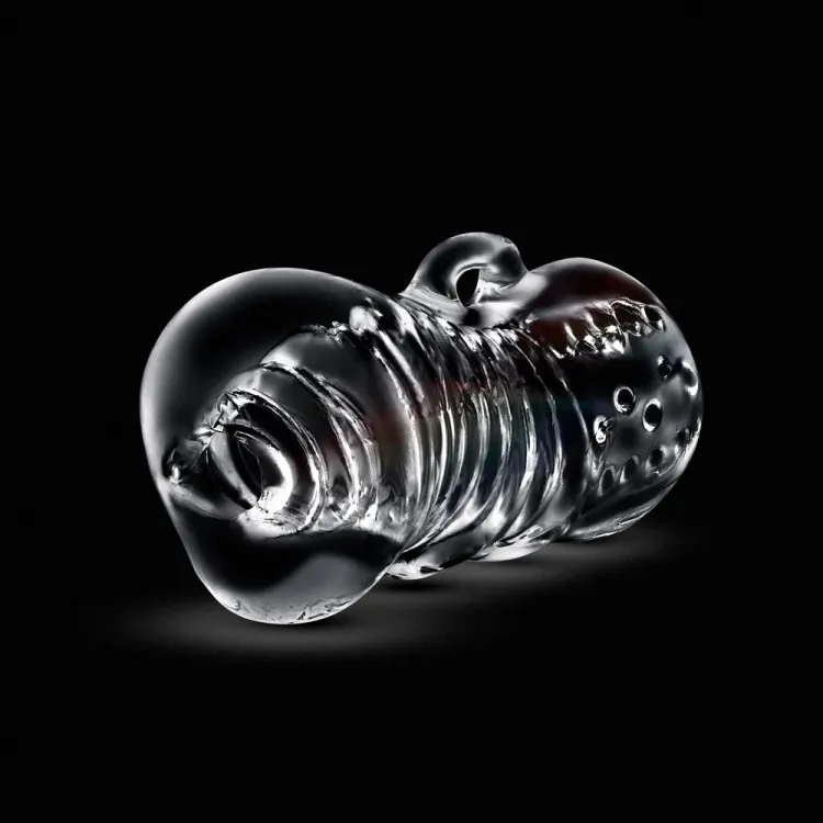 RIZE! Squeezy Ergonomic Stroker Clear RIZE! Squeezy Ergonomic Stroker Clear