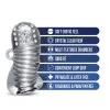 RIZE! Squeezy Ergonomic Stroker Clear RIZE! Squeezy Ergonomic Stroker Clear