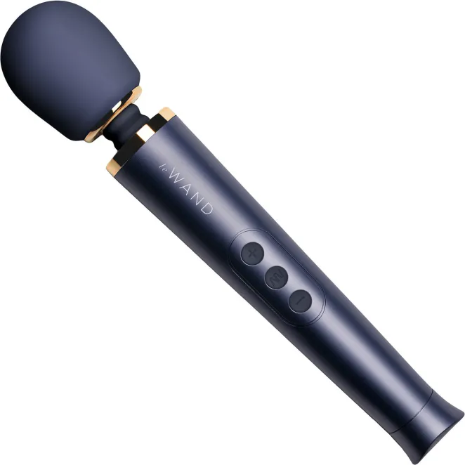 Le Wand Petite Vibrating Massager Navy