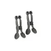 Bound Nipple Clamps C1 Gunmetal Bound Nipple Clamps C1 Gunmetal