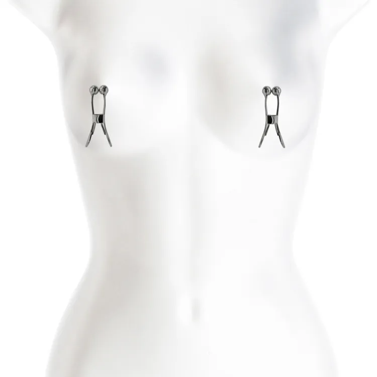 Bound Nipple Clamps C1 Gunmetal Bound Nipple Clamps C1 Gunmetal