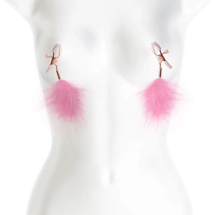 Bound Nipple Clamps F1 Pink Bound Nipple Clamps F1 Pink