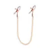 Bound Nipple Clamps DC1 Rose Gold Bound Nipple Clamps DC1 Rose Gold