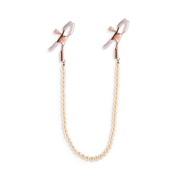 Bound Nipple Clamps DC1 Rose Gold Bound Nipple Clamps DC1 Rose Gold