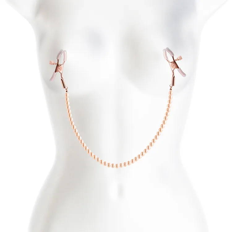 Bound Nipple Clamps DC1 Rose Gold Bound Nipple Clamps DC1 Rose Gold