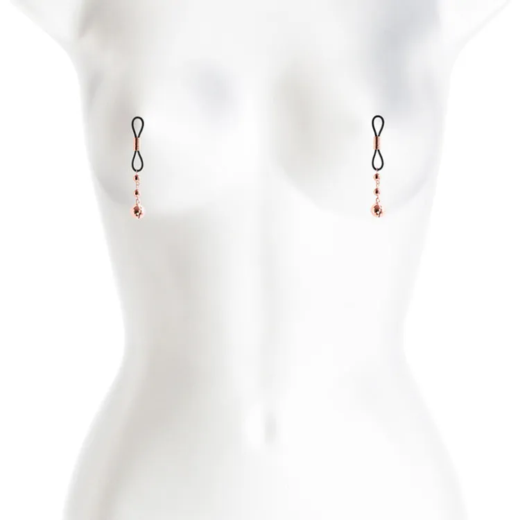 Bound Nipple Clamps D1 Rose Gold Bound Nipple Clamps D1 Rose Gold
