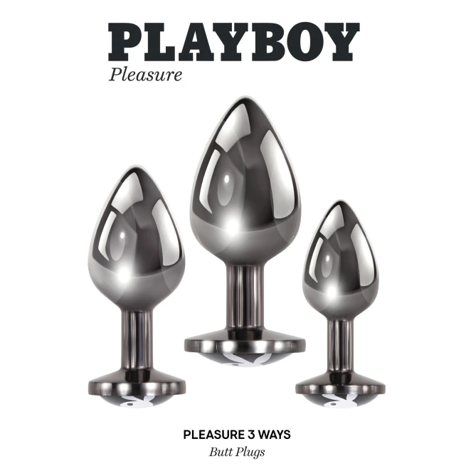 Playboy Pleasure 3 Ways Anal Training Kit