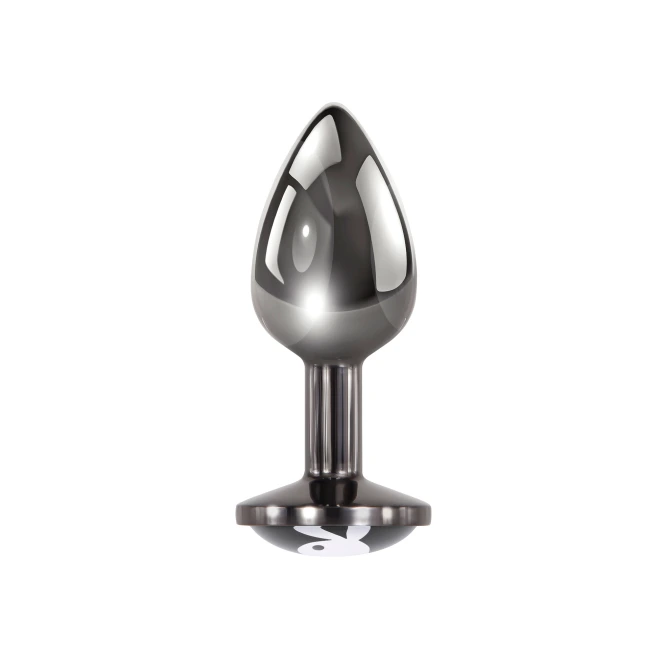 Playboy Tux Small 2.5 Inch Metal Butt Plug