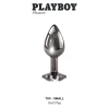 Playboy Tux Small 2.5 Inch Metal Butt Plug