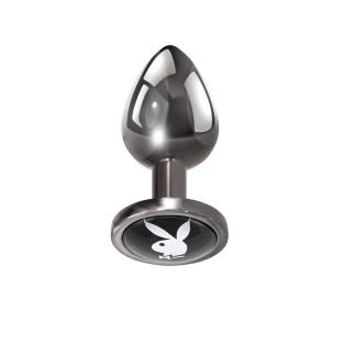 Playboy Tux Small 2.5 Inch Metal Butt Plug
