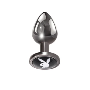 Playboy Tux Small 2.5 Inch Metal Butt Plug