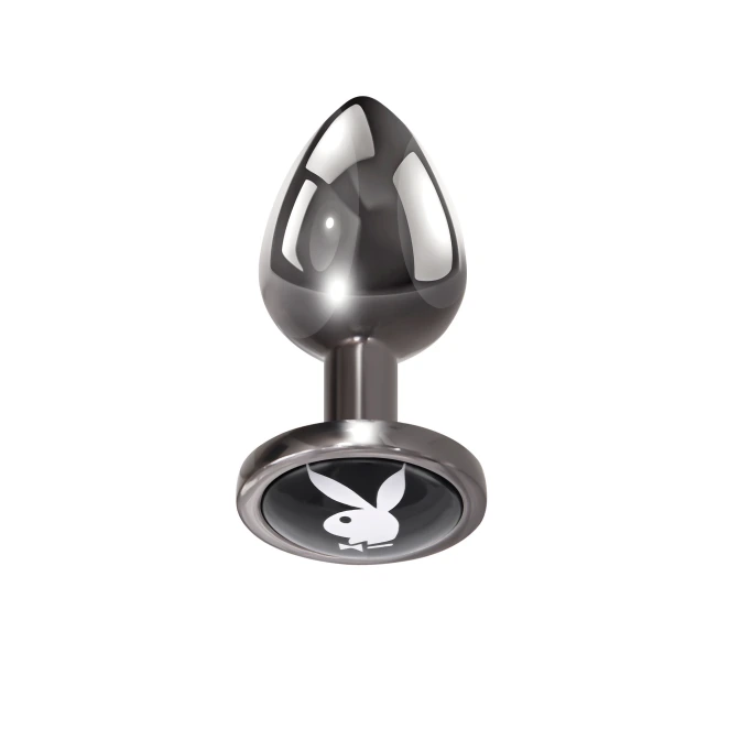 Playboy Tux Small 2.5 Inch Metal Butt Plug
