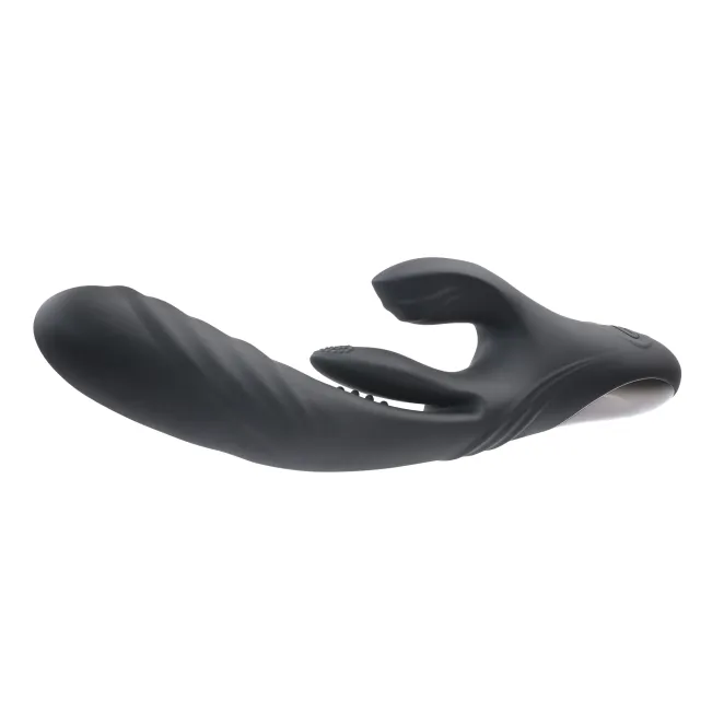 Playboy Rapid Rabbit Silicone Dual Stimulation Vibrator