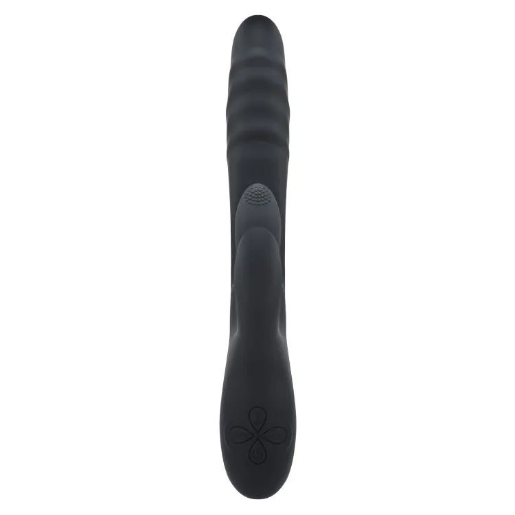 Playboy Rapid Rabbit Silicone Dual Stimulation Vibrator Playboy Rapid Rabbit Silicone Dual Stimulation Vibrator