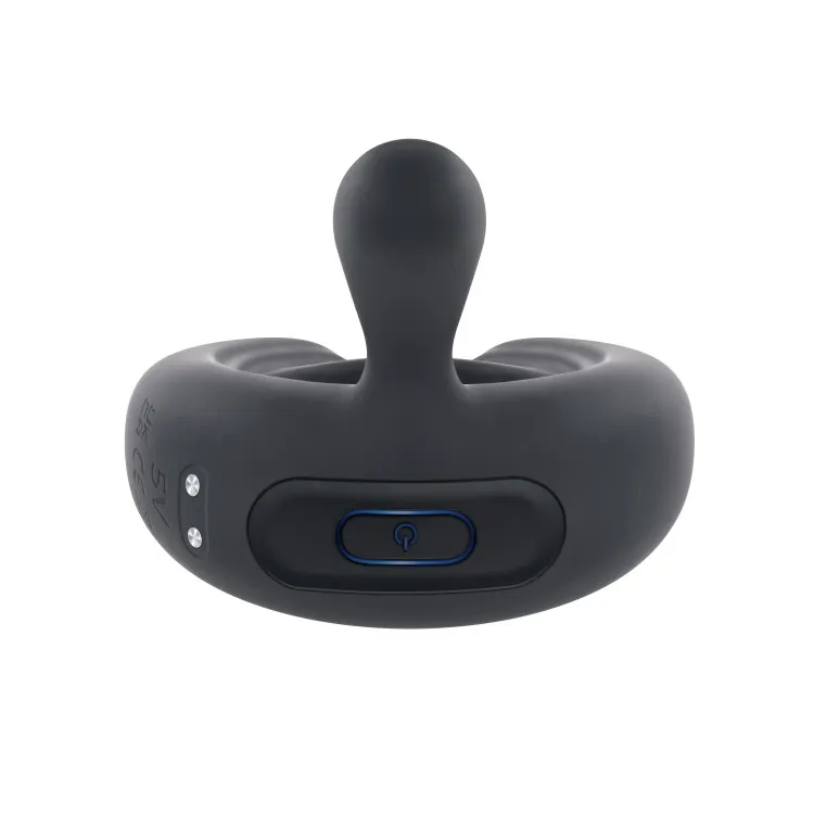 Playboy Triple Play Remote-Controlled Vibrating Cock Ring with Clit Stimulator Playboy Triple Play Remote-Controlled Vibrating Cock Ring with Clit Stimulator