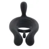 Playboy Triple Play Remote-Controlled Vibrating Cock Ring with Clit Stimulator Playboy Triple Play Remote-Controlled Vibrating Cock Ring with Clit Stimulator