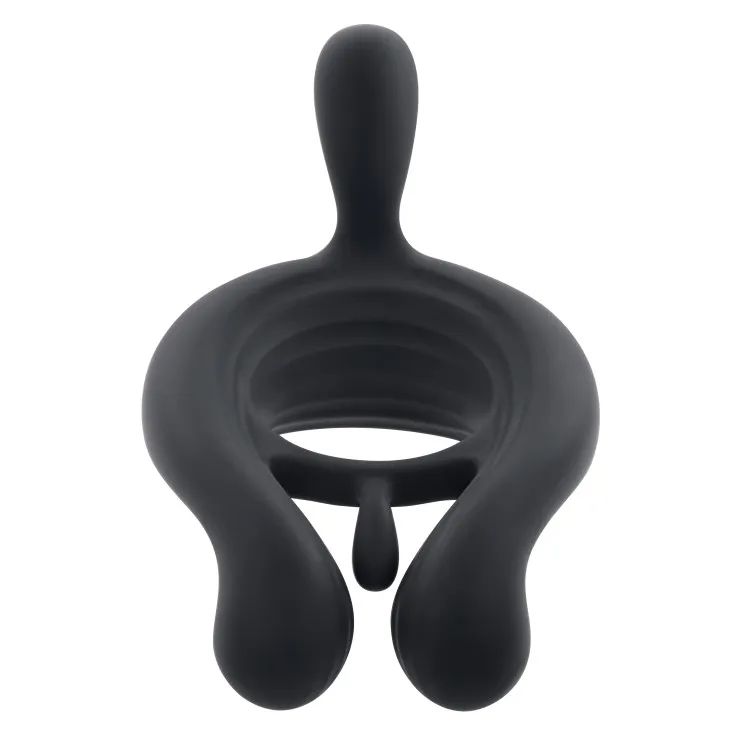 Playboy Triple Play Remote-Controlled Vibrating Cock Ring with Clit Stimulator Playboy Triple Play Remote-Controlled Vibrating Cock Ring with Clit Stimulator