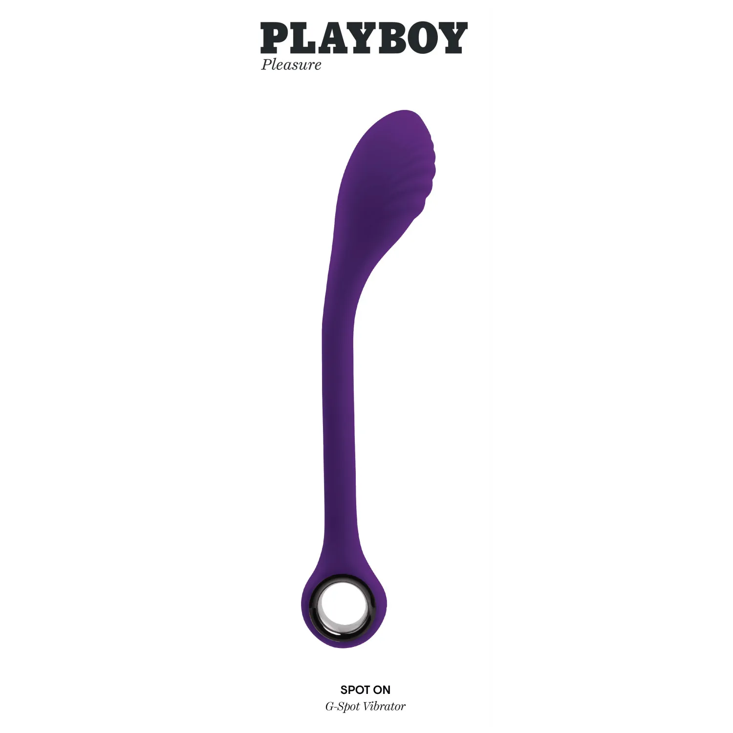Playboy Spot On Posable Silicone G-Spot Vibrator Acai