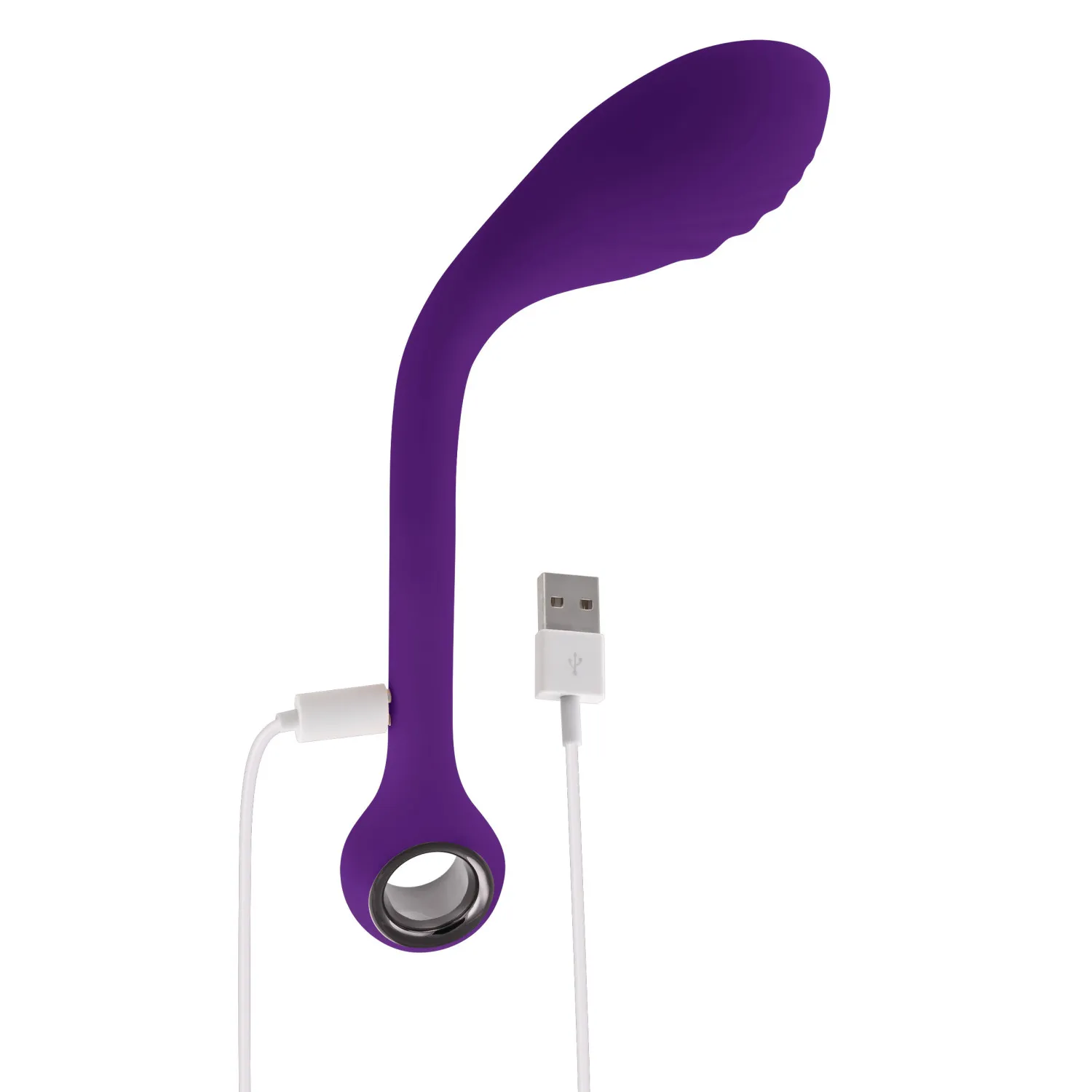Playboy Spot On Posable Silicone G-Spot Vibrator Acai
