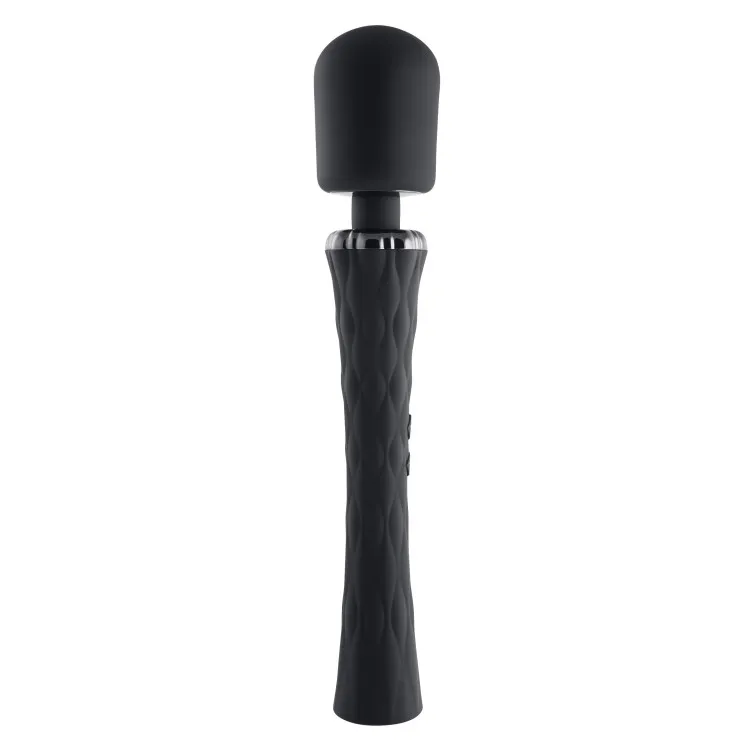 Playboy Royal Silicone Wand Vibrator Playboy Royal Silicone Wand Vibrator