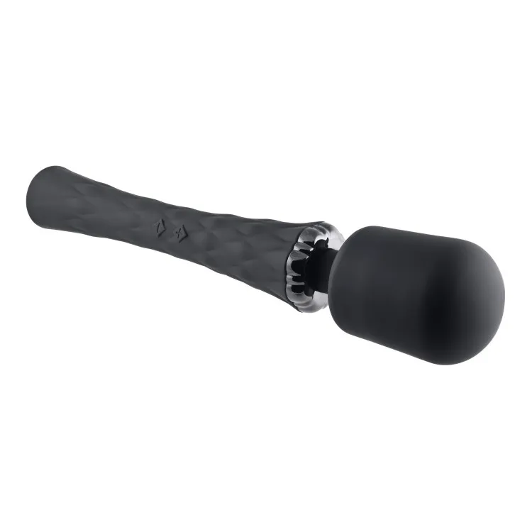Playboy Royal Silicone Wand Vibrator Playboy Royal Silicone Wand Vibrator