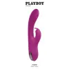 Playboy Thumper Tapping Silicone Dual Stimulation Vibrator Playboy Thumper Tapping Silicone Dual Stimulation Vibrator