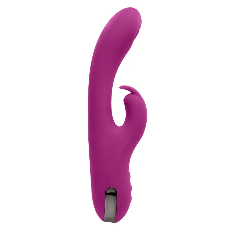 Playboy Thumper Tapping Silicone Dual Stimulation Vibrator Playboy Thumper Tapping Silicone Dual Stimulation Vibrator