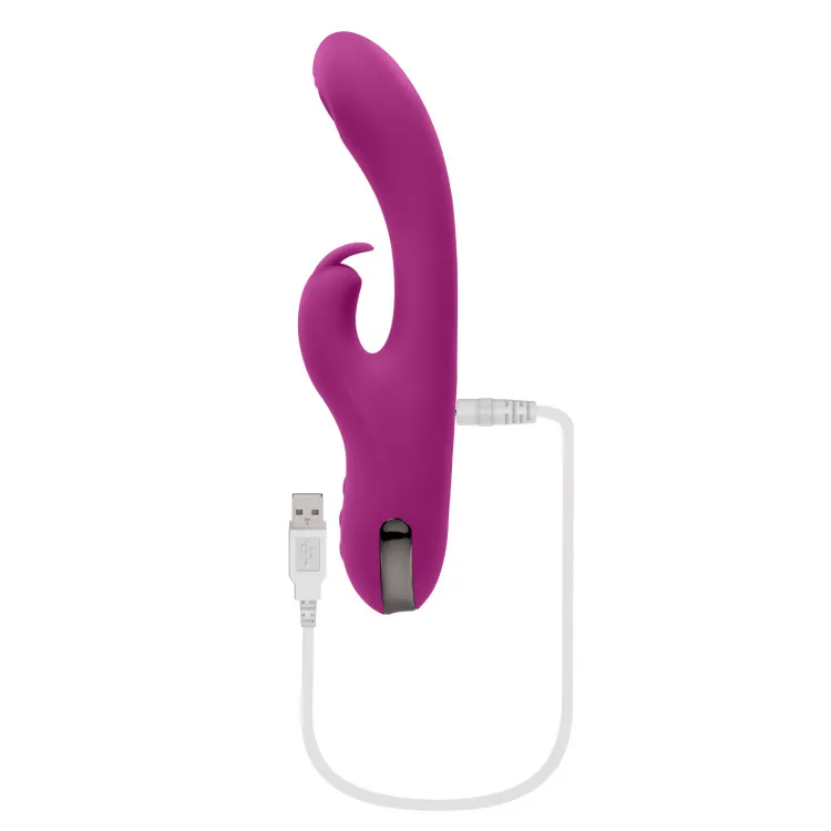 Playboy Thumper Tapping Silicone Dual Stimulation Vibrator Playboy Thumper Tapping Silicone Dual Stimulation Vibrator