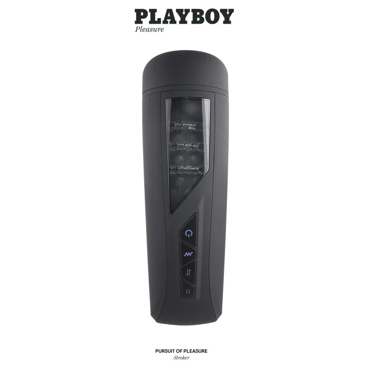 Playboy Pursuit Of Pleasure Vibrating Beaded Stroker