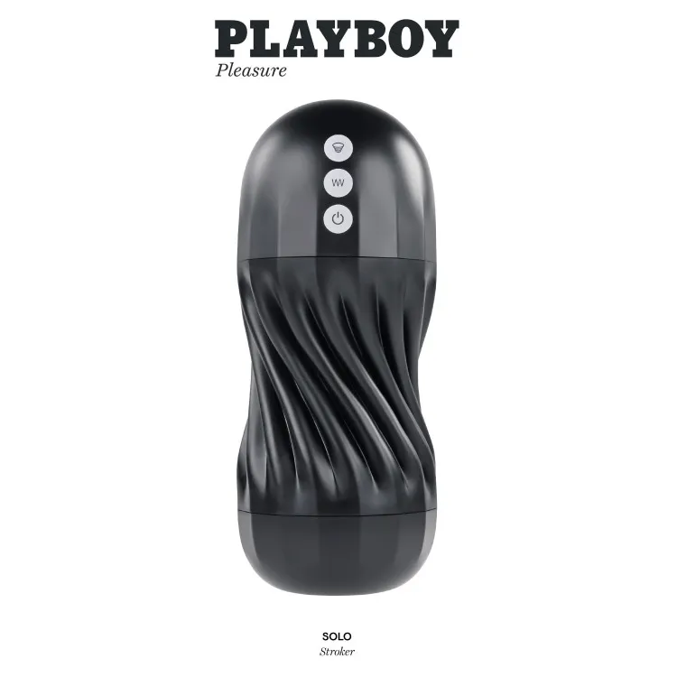 Playboy Solo Sucking Vibrating Masturbator Playboy Solo Sucking Vibrating Masturbator