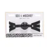 Brat Adjustable Silicone Ball Gag with Faux Leather Strap Brat Adjustable Silicone Ball Gag with Faux Leather Strap