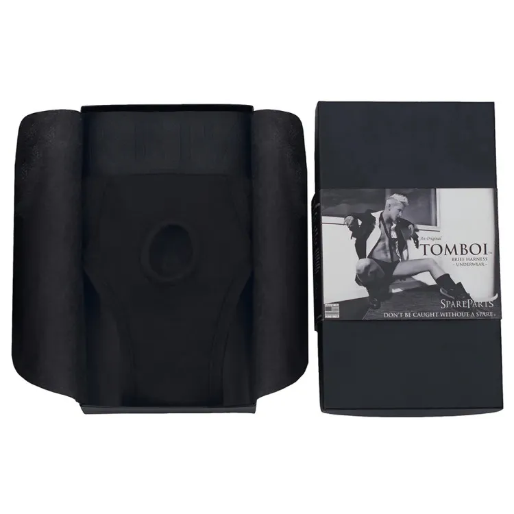 SpareParts Tomboi Rayon Briefs Harness Black SpareParts Tomboi Rayon Briefs Harness Black