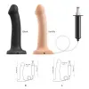 Strap-On-Me Squirting Cum Semi-Realistic Silicone Dildo Vanilla S Strap-On-Me Squirting Cum Semi-Realistic Silicone Dildo Vanilla S