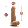 7.25 in. Realistic Dildo with Balls Tan 7.25 in. Realistic Dildo with Balls Tan