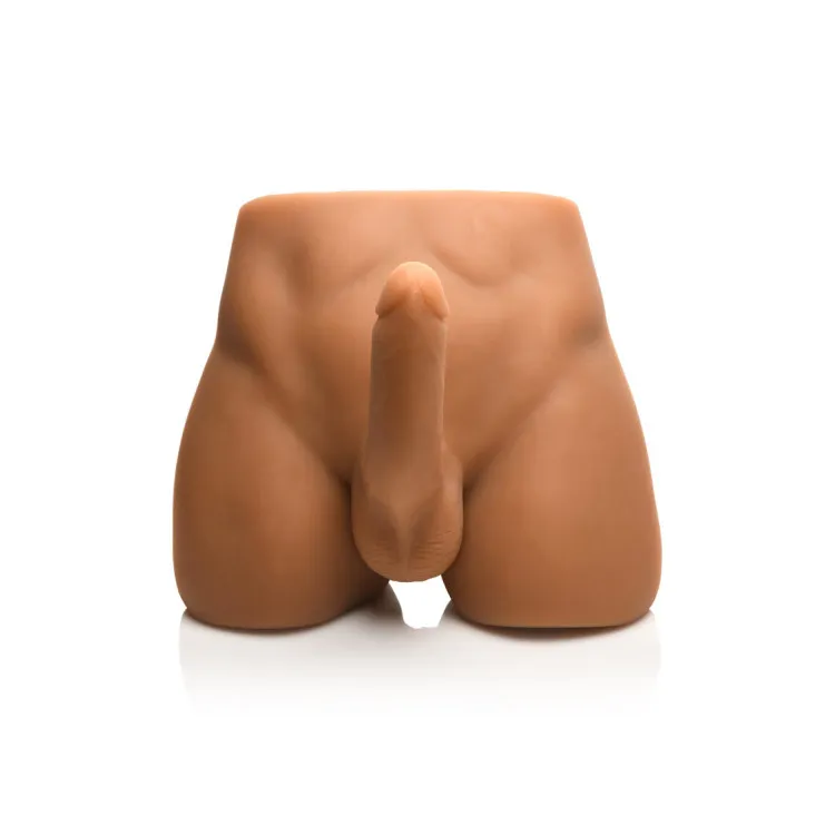 Jock Ass Masturbator with Posable 7 in. Dildo Jock Ass Masturbator with Posable 7 in. Dildo