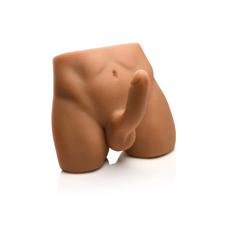 Jock Ass Masturbator with Posable 7 in. Dildo Jock Ass Masturbator with Posable 7 in. Dildo