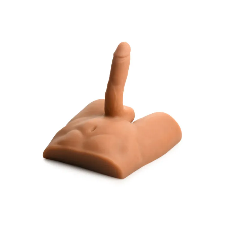 Jock Ass Masturbator with Posable 7 in. Dildo Jock Ass Masturbator with Posable 7 in. Dildo