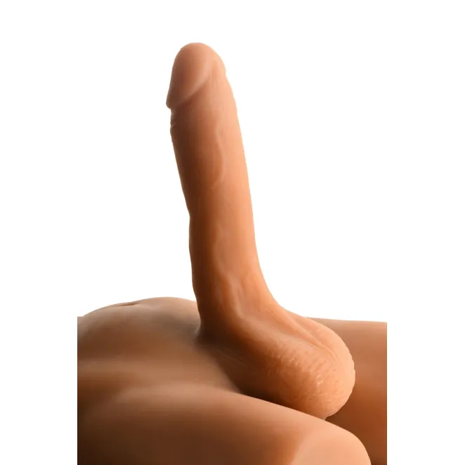 Jock Ride On Dude Realistic Male Sex Doll with Posable 7 in. Dildo