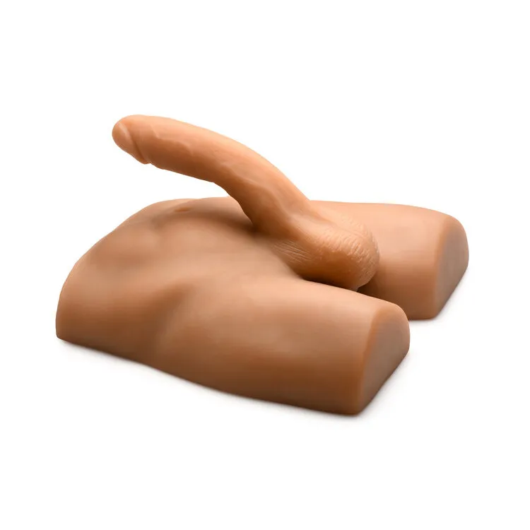 Jock Ass Masturbator with Posable 7 in. Dildo Jock Ass Masturbator with Posable 7 in. Dildo