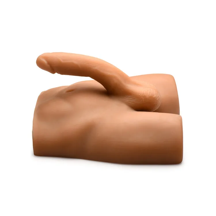 Jock Ass Masturbator with Posable 7 in. Dildo Jock Ass Masturbator with Posable 7 in. Dildo