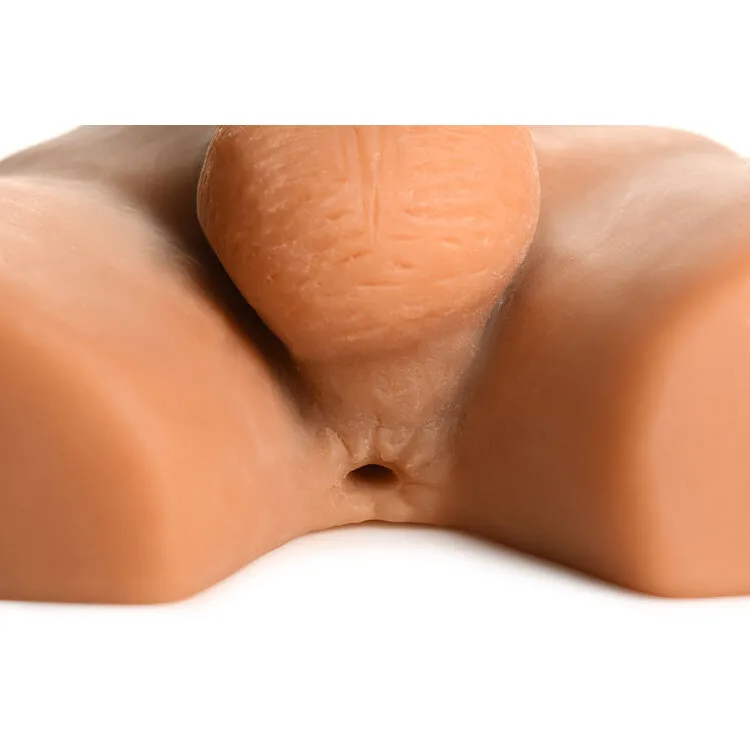 Jock Ass Masturbator with Posable 7 in. Dildo Jock Ass Masturbator with Posable 7 in. Dildo
