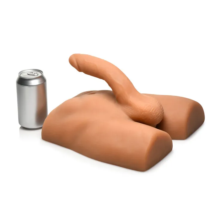 Jock Ass Masturbator with Posable 7 in. Dildo Jock Ass Masturbator with Posable 7 in. Dildo