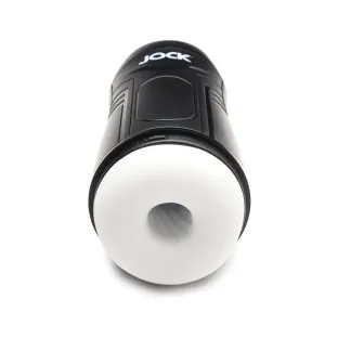 Jock 9X Sucking & Vibrating Masturbator White