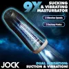 Jock 9X Sucking & Vibrating Masturbator White Jock 9X Sucking & Vibrating Masturbator White