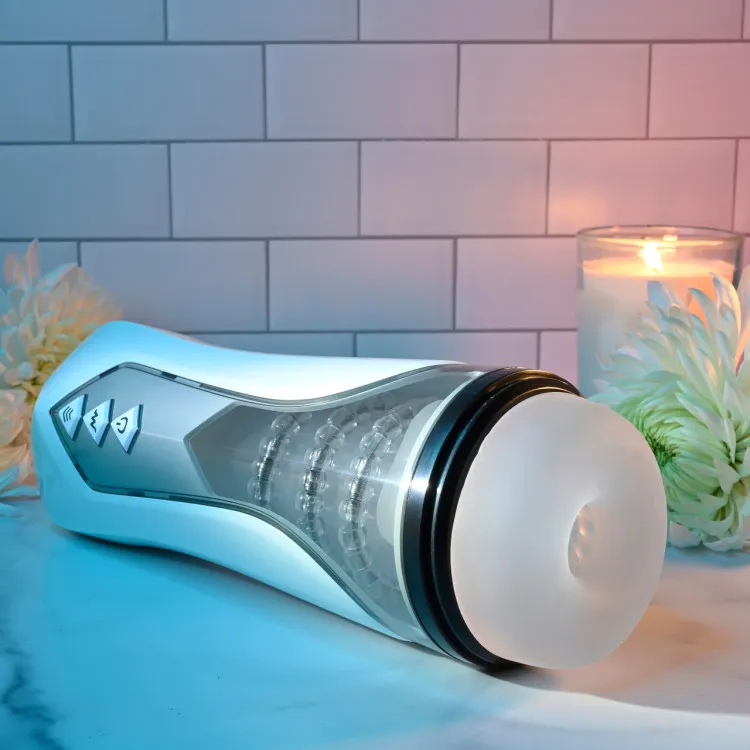 Stroking Buddy Thrusting & Vibrating Stroker Stroking Buddy Thrusting & Vibrating Stroker